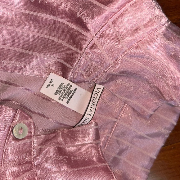 Victoria's Secret Pink Satin  women's pajamas  size medium - Picture 7 of 8